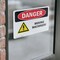 Signmission Moving Machinery Danger Sign, Vinyl Decal, 10in W x 7in L, 2PK OS-2PACK-DS-D-710-L-1453 - alternate 2